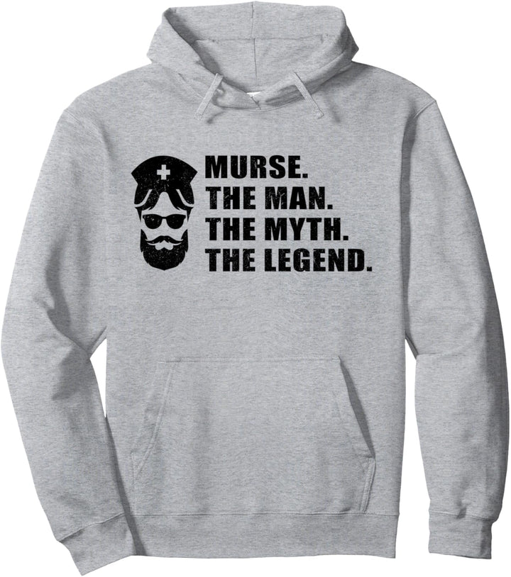 Krankenschwester, der Mann, der Mythos, die Legende. Pullover Hoodie