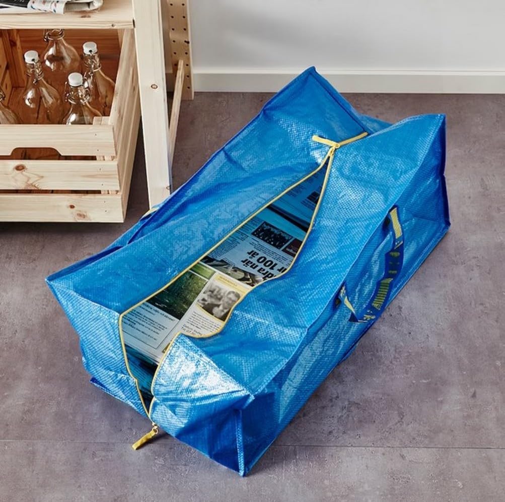Ikea Frakta Aufbewahrungstasche – Blau (10), 10
