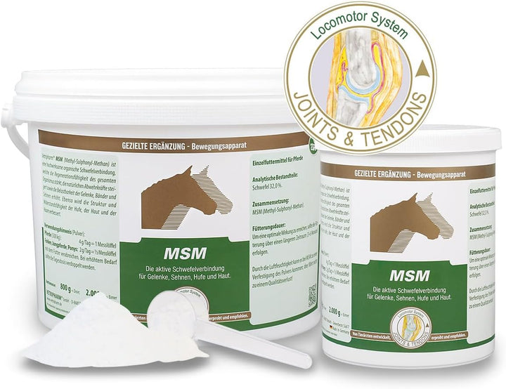 Vetripharm MSM 2 kg Eimer