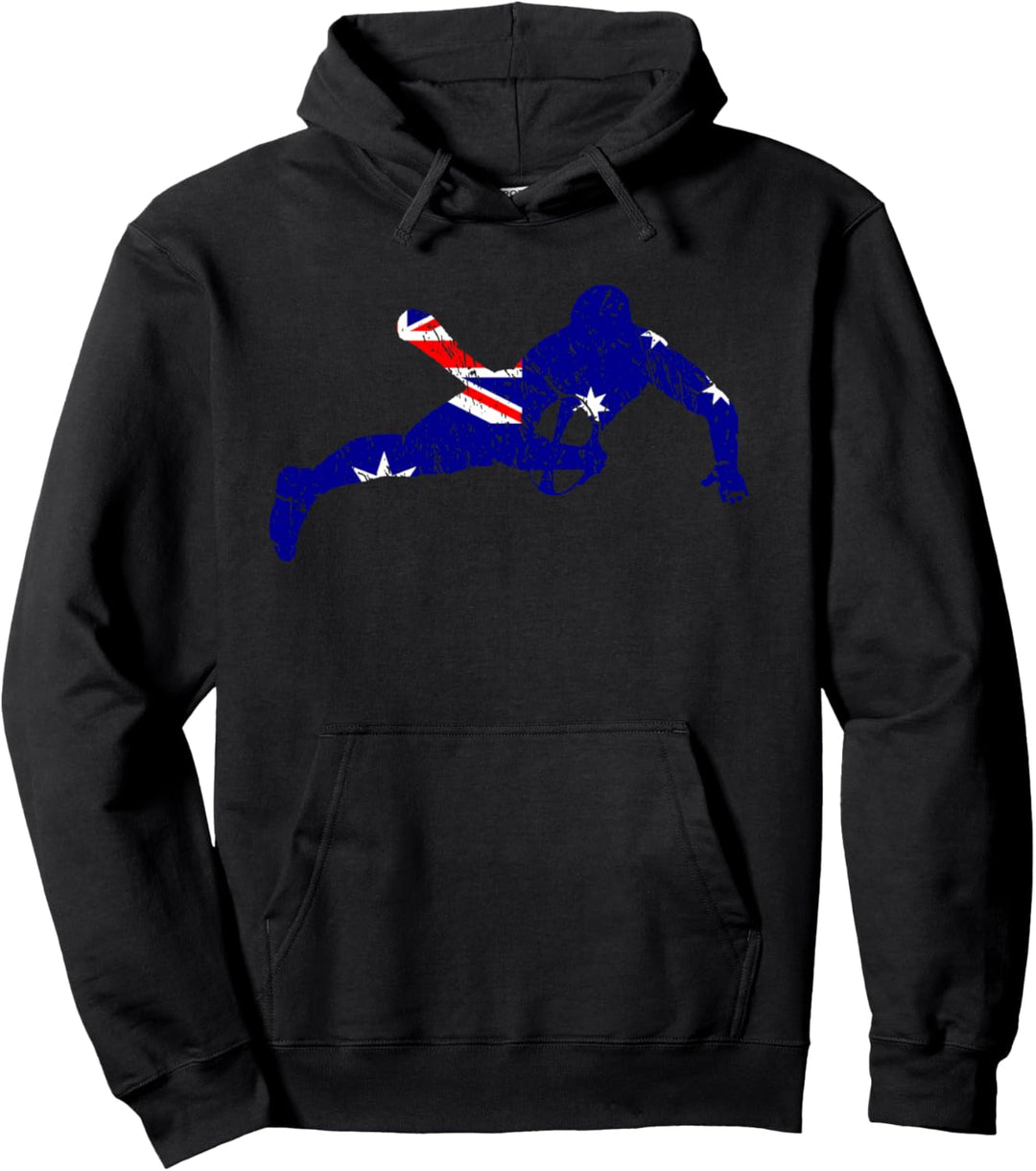 Australisches Rugby Nationalmannschaft Wallabies Geschenk Pullover Hoodie