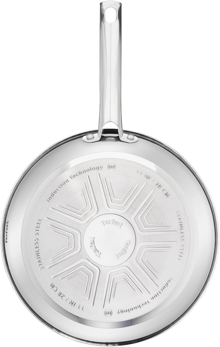Tefal Duetto Pfanne A70406 |28cm| leichte Reinigung | sichere Antihaftversiegelung| Temperaturindika