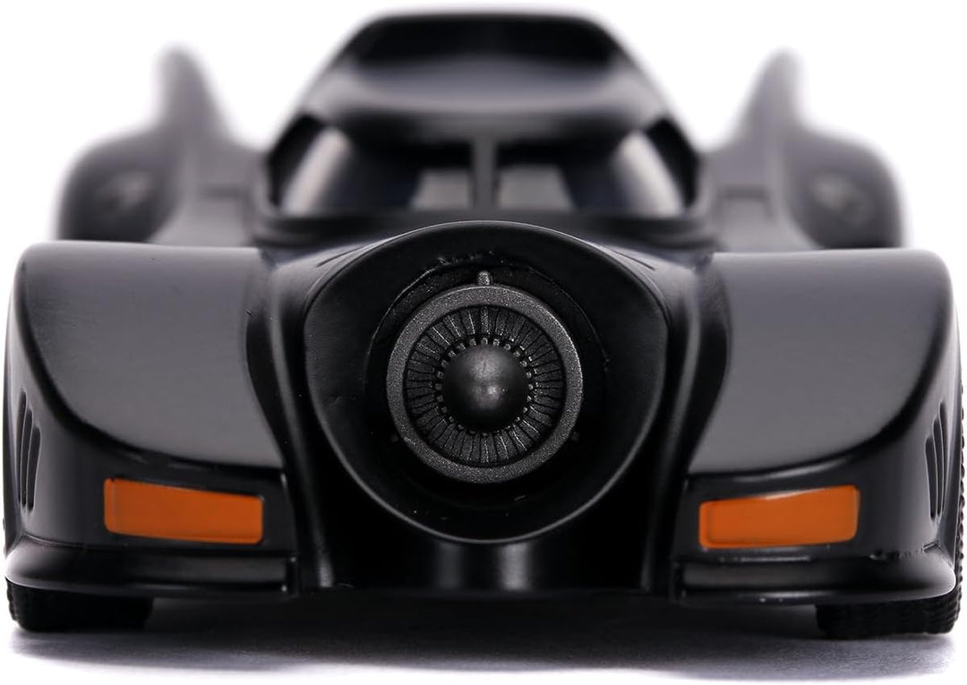 Jada Toys Batman 1989 Batmobile, Spielzeugauto aus Die-cast, Die-Cast, inkl. Batman Figur, Massstab