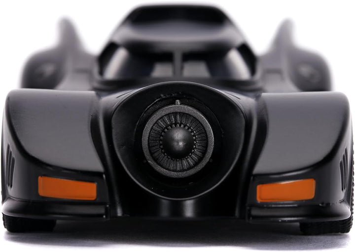 Jada Toys Batman 1989 Batmobile, Spielzeugauto aus Die-cast, Die-Cast, inkl. Batman Figur, Massstab