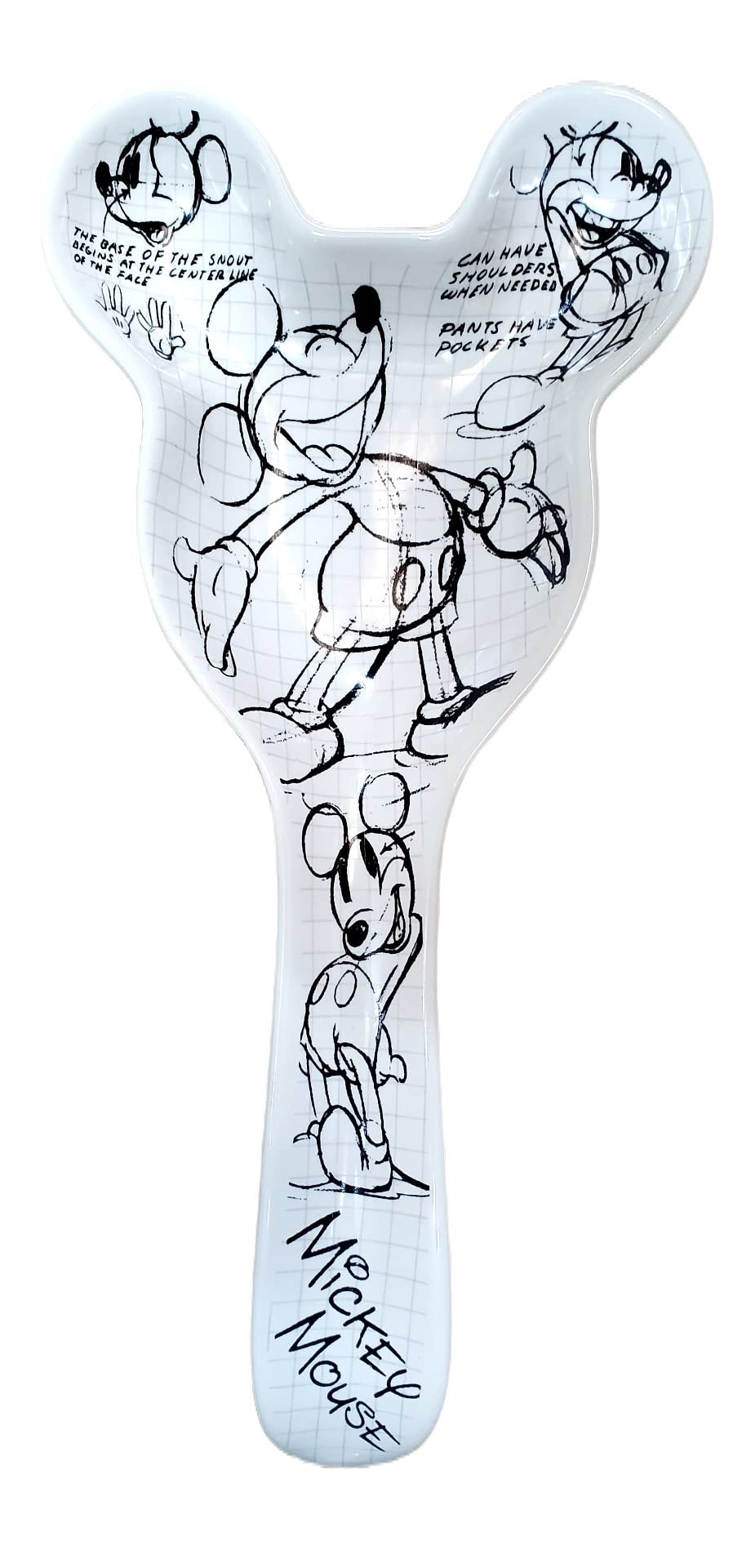 Jerry Leigh disney mickey sketchbook löffelablage Weiss One Size