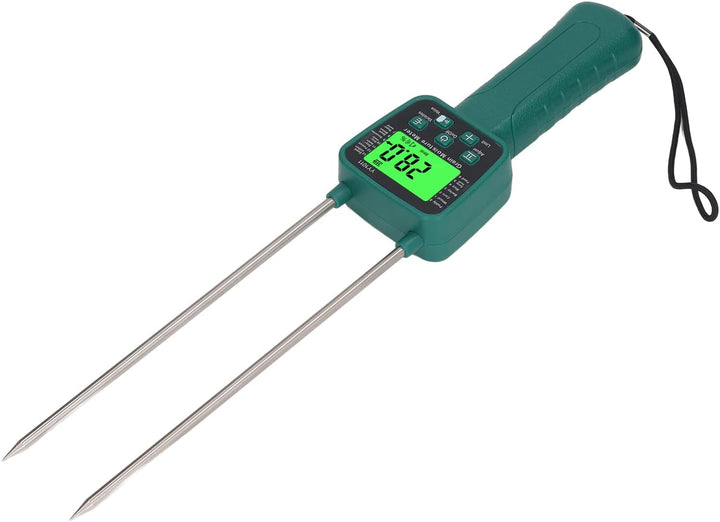 Heu-Feuchtigkeitsmesser, Genauigkeit, LCD-Display mit Sprachübertragung, Getreide-Wasser-Messtiefe,