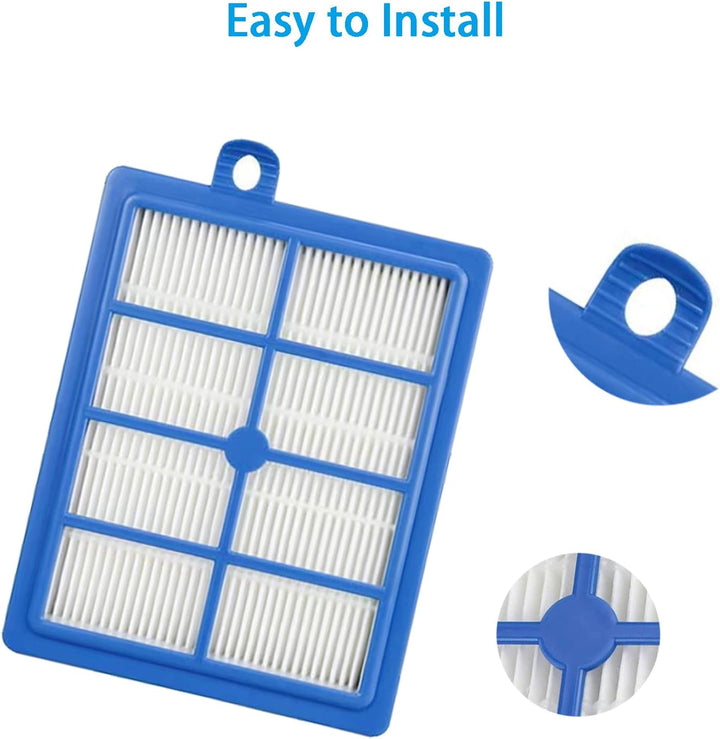 3 Stück Filter Ersatzteile Zubehör für AEG VX6 VX7 VX8 VX9 LX7 LX8 LX9 VX6-2 VX6-1-ÖKO VX6-2-ÖKO VX7