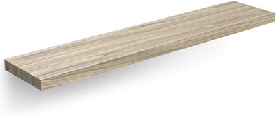 Casaria® Wandregal Eiche mit Halterung 50-110cm Schwebend 15kg Tragkraft Küche Wohnzimmer Büro Bad F