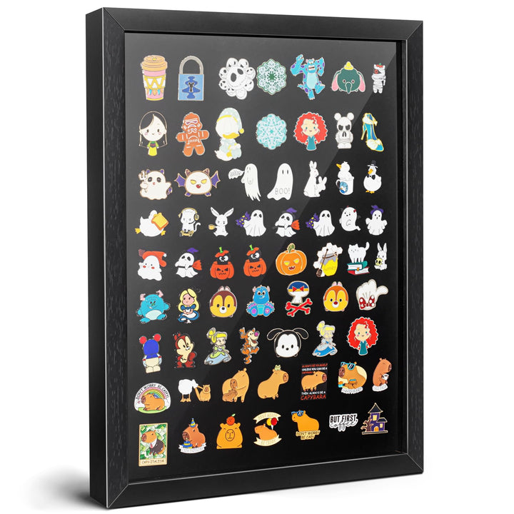 tutata 12x16 Pin Vitrine Emaille Pin Display Rahmen Pin Collection Display Shadow Box für Wanddispla