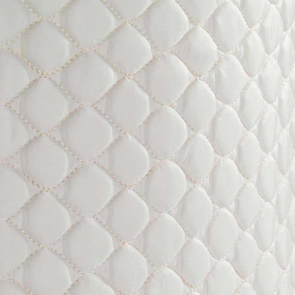 WENKO Wäschesammler Wabo Beige - Wäschekorb Fassungsvermögen: 75 l, Polyester, 40 x 60 x 40 cm, Beig