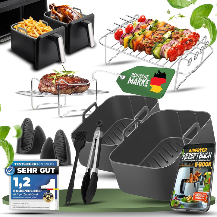 Ninja Heissluftfritteuse Zubehör Ninja Foodi Max Dual Zone af300eu af400eu af451eu - Airfryer Zubehö