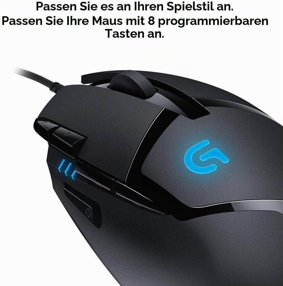 Logitech G402 Scroll-Rad, PC-Maus, PC/Mac, 2-Wege, Gaming Produkt