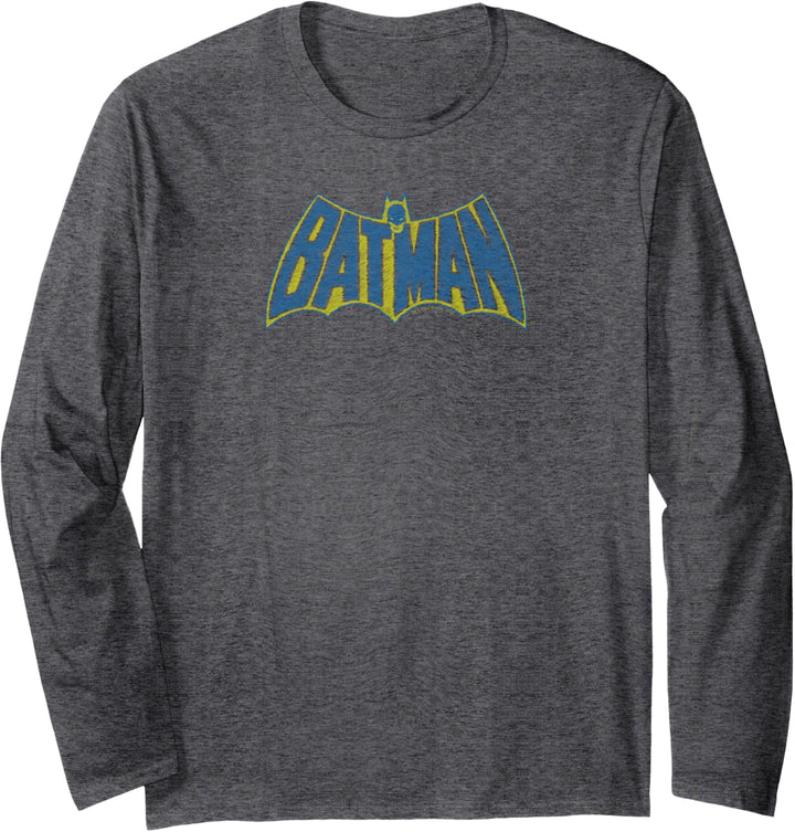 Batman Sketch Logo Langarmshirt