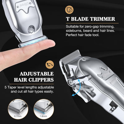 Ufree Haarschneidemaschine für Männer Barber Clippers Set Clippers zum Haarschneiden Haarschneidemas
