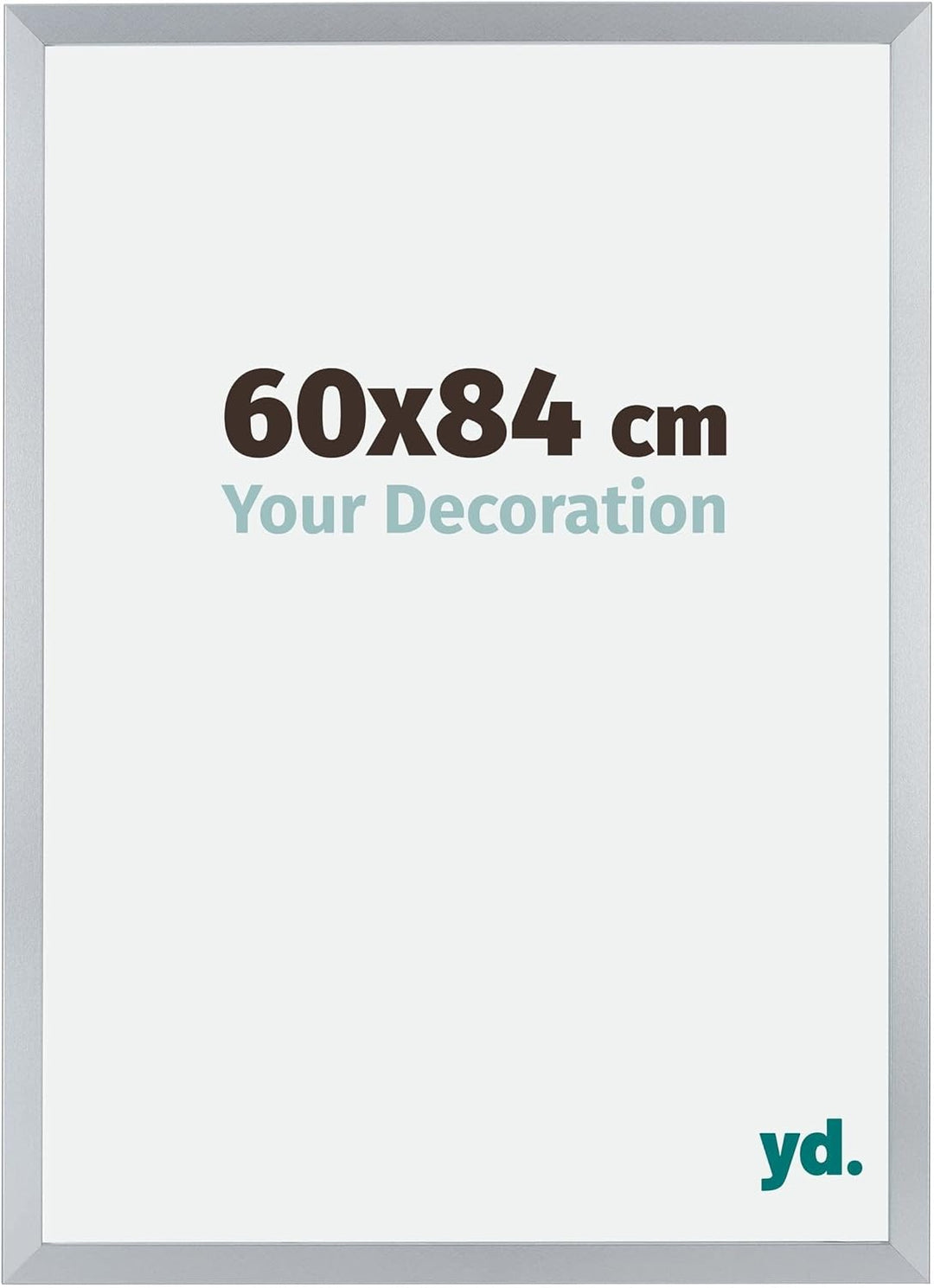 yd. Your Decoration - Bilderrahmen 60,00x84,00 cm - Bilderrahmen aus MDF mit Acrylglas - Antireflex