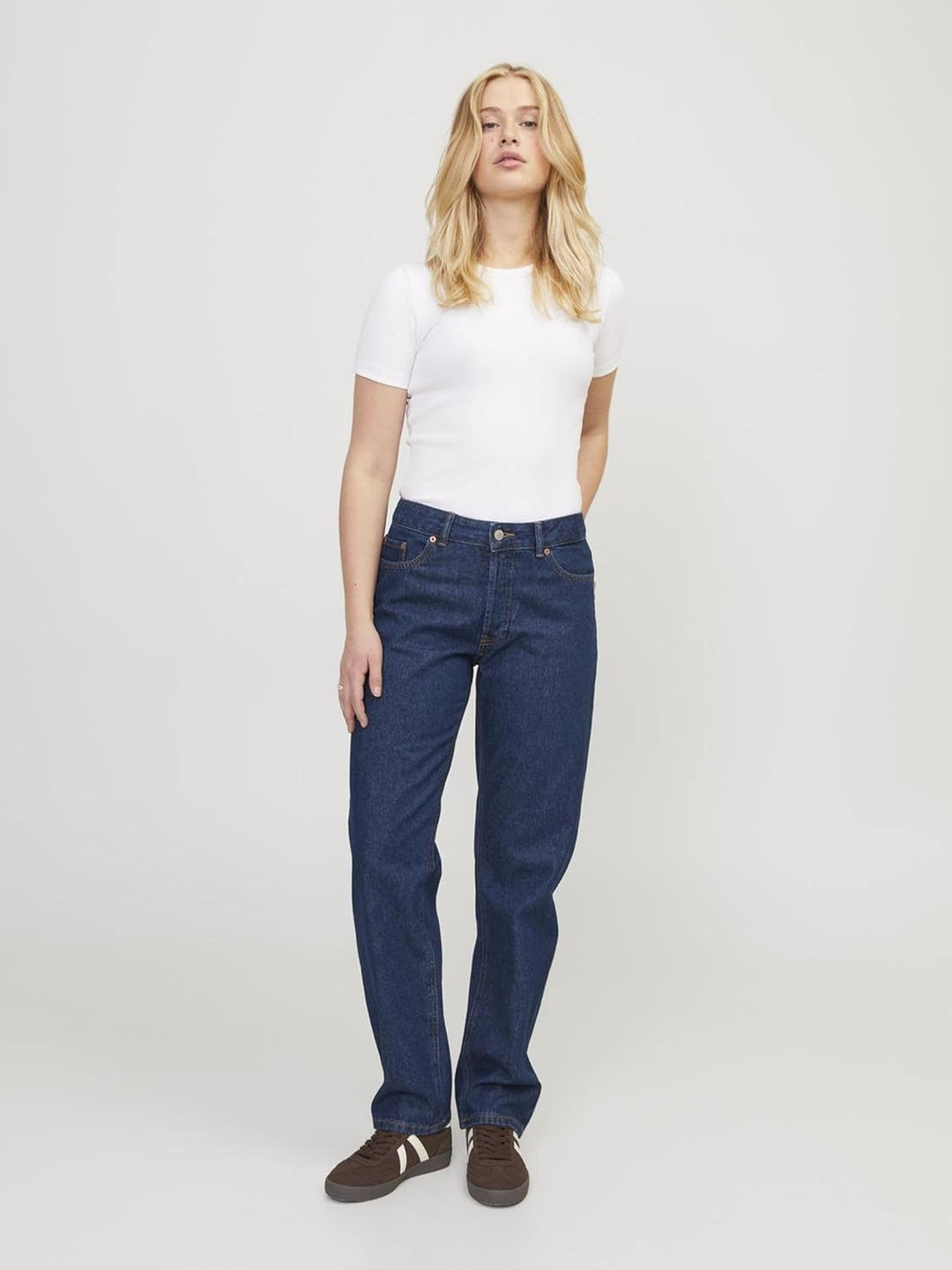 JACK & JONES Damen Jeanshose 29W / 34L Dark Blue Denim, 29W / 34L Dark Blue Denim