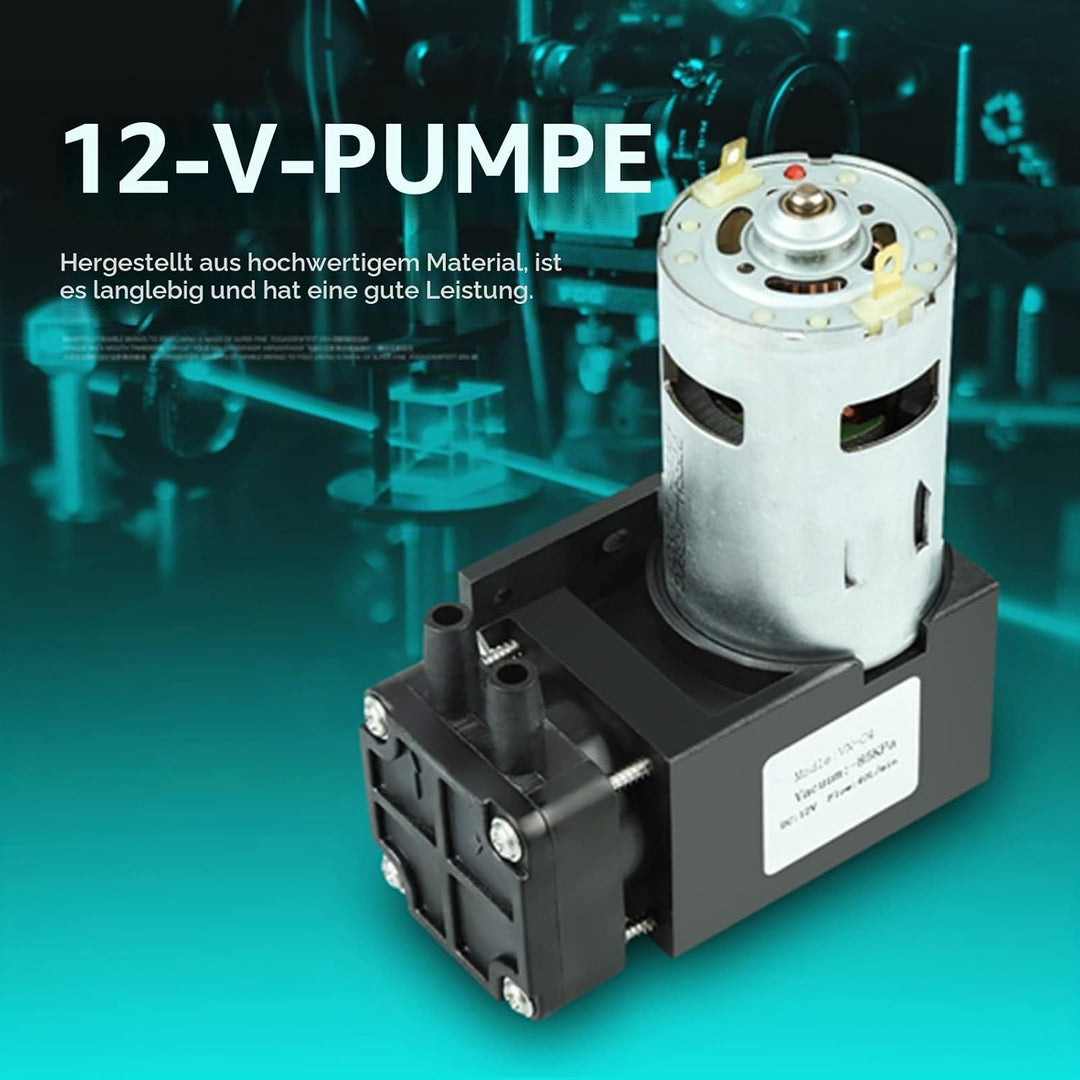 42 W Mini Vakuumpumpe Unterdruck, Pumpen Verschiedene andere Pumpen und Zubehör Saugpumpen DC 12 V (