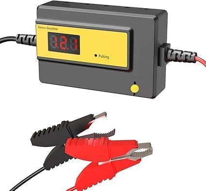 Automatischer Batterie-Desulfator-Wartungsgerät für Gel-, AGM-, SLA-Blei-Säure-Batterien für Autos,