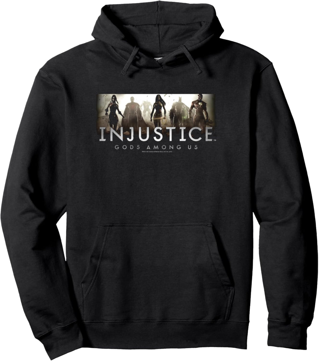 Injustice: Gods Among Us Logo Pullover Hoodie