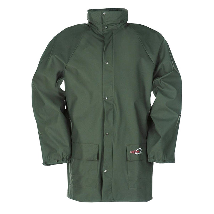 Regenschutzjacke - oliv, S