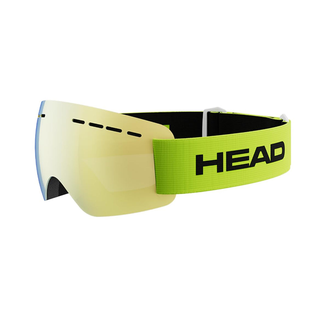 HEAD Unisex – Adult Solar Fmr Goggles Skibrille (1er Pack) L FMR lime, L FMR lime