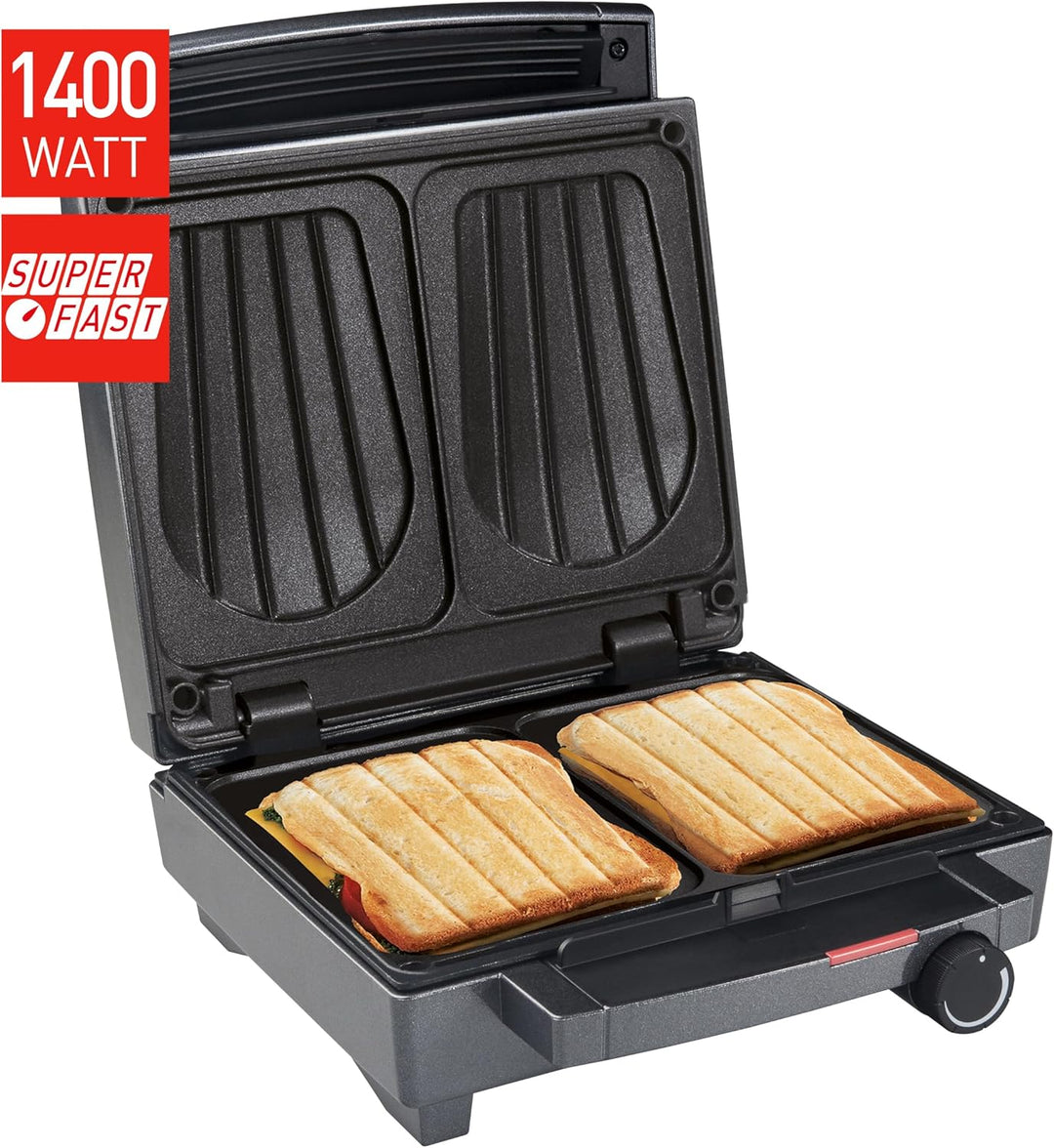 FRITEL croque monsieur machine SW 1451M - anthrazit - 1400W