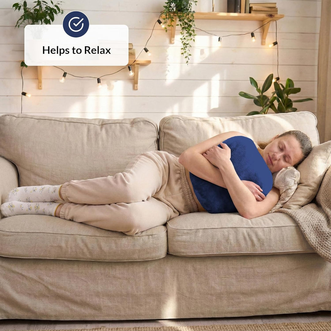 ODOXIA Gewichtskissen für Erwachsene 2.7 KG | 30 * 30 cm | Schlaf Besser &amp; finde Ruhe | Weighted Bod