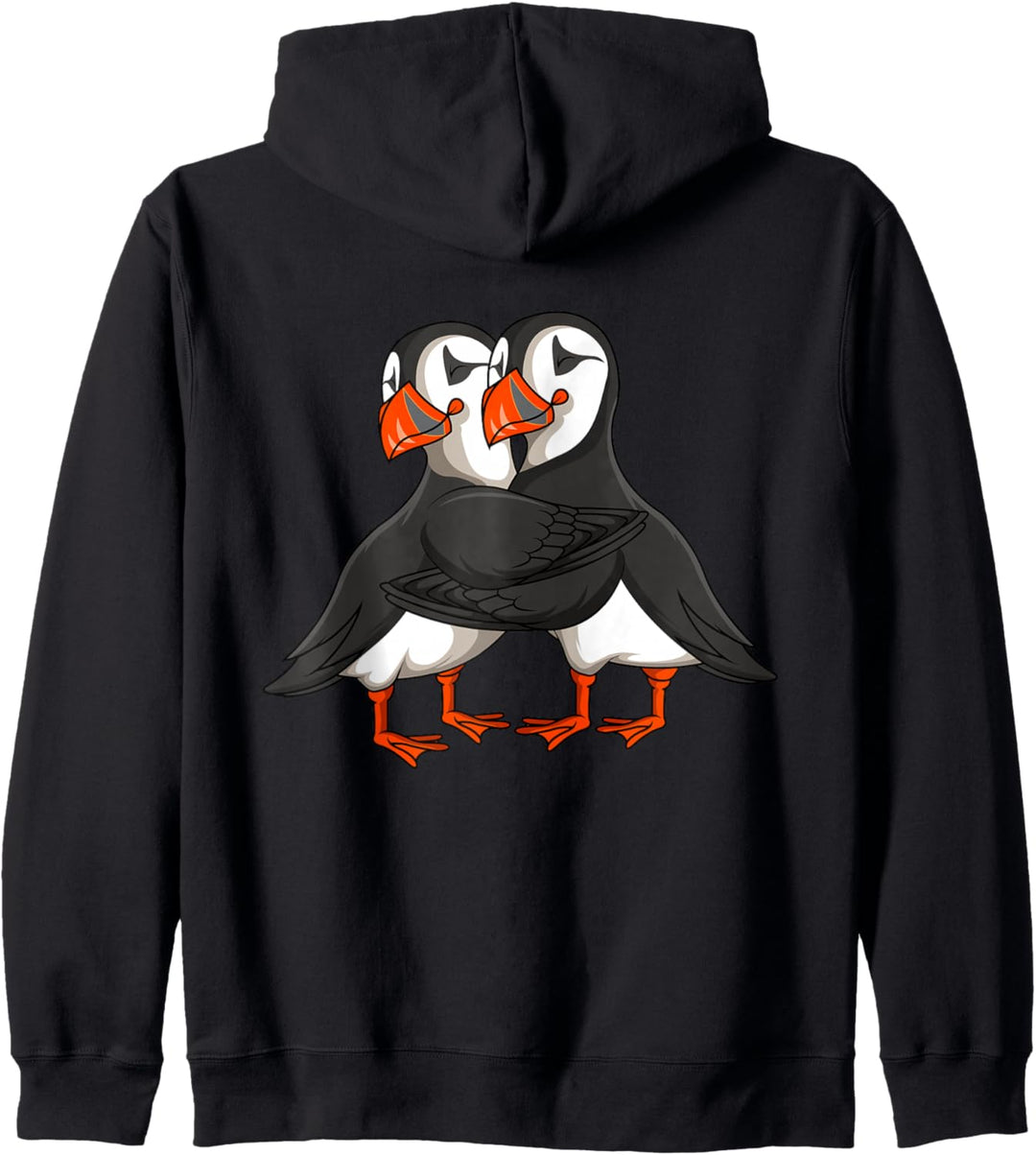 Puffin Papageitaucher Mädchen Kinder Kapuzenjacke