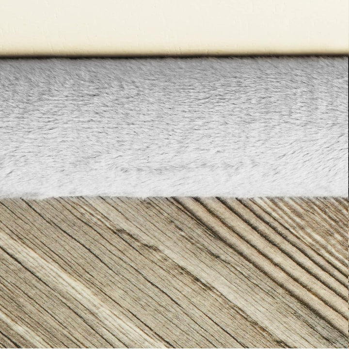 com-four® 2X Zugluftstopper für die Tür - Mikrofaser Türbodendichtung - Luftzugstopper mit Doppeldic