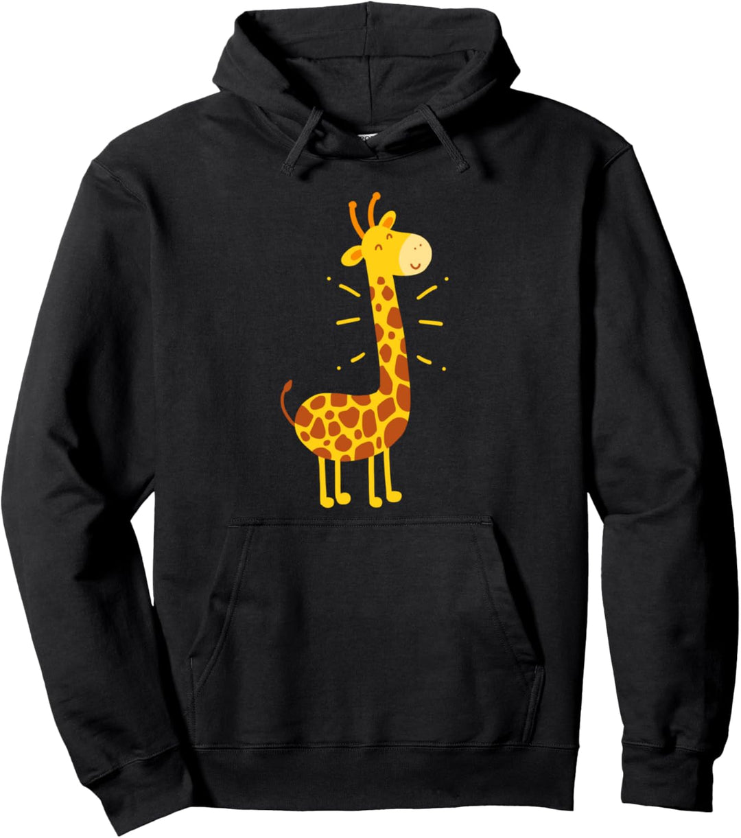 Kawaii Giraffe Pullover Hoodie