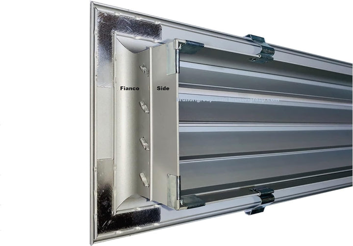 Düsengitter Aluminium Heissluft Kaltluft Diffusor 400 x 300 mm 400x300, 400x300