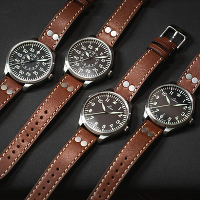 Laco Fliegeruhr Zürich.2 40 Made in Germany – 40 mm Ø hochwertige Quarzuhr – Baumuster B – Einzigart