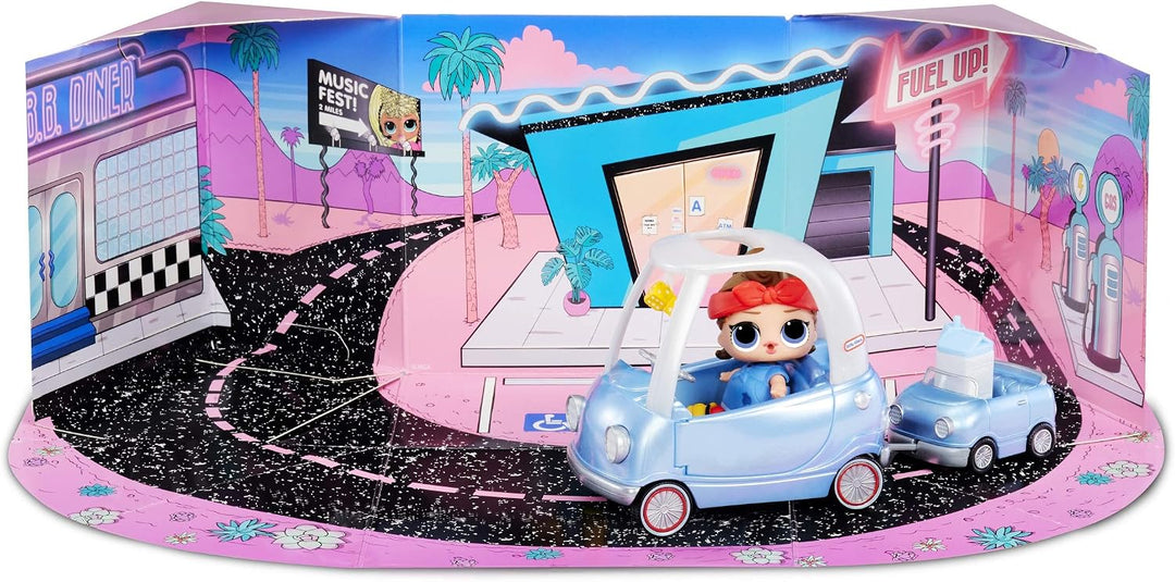 L.O.L. Surprise! 564928E7C Furniture - Puppenmöbel und Sammelfigur mit Zubehör Road-Trip mit Can Do