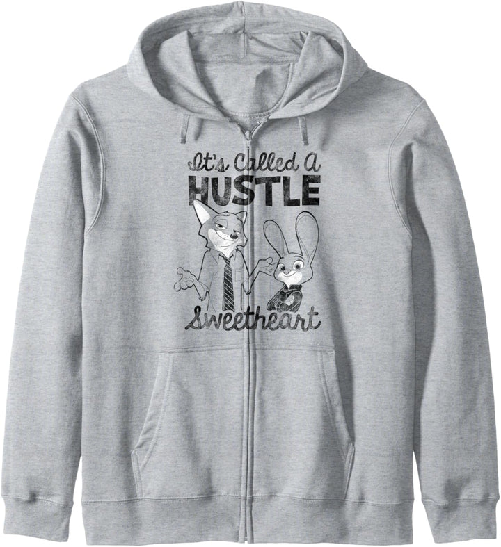 Disney Zootopia Nick & Judy It's Called A Hustle Sweetheart Kapuzenjacke