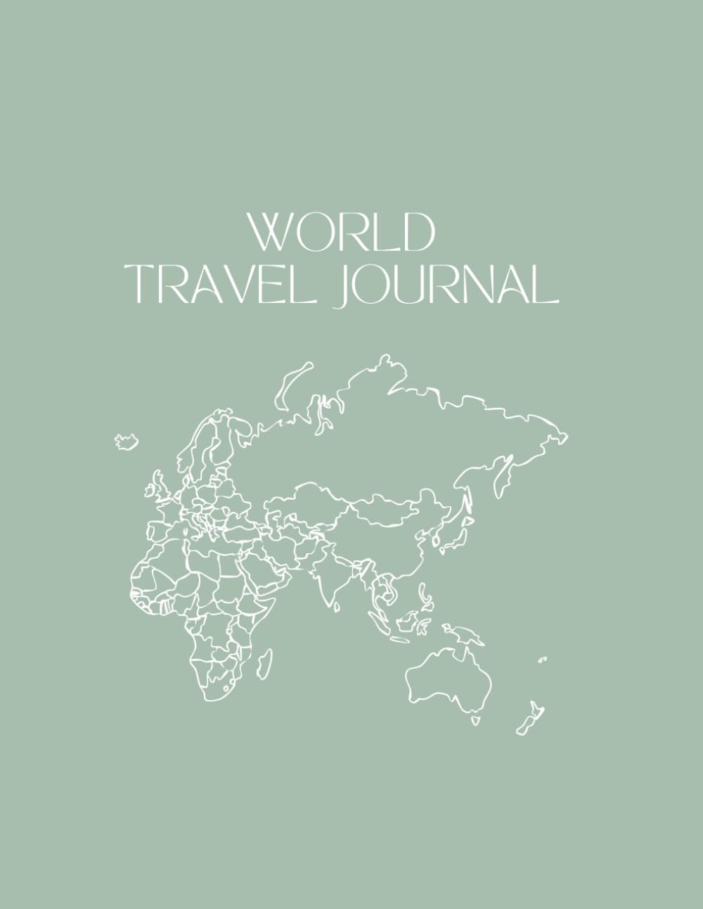 World Travel Journal: Large Original Cover, Taschenbuch