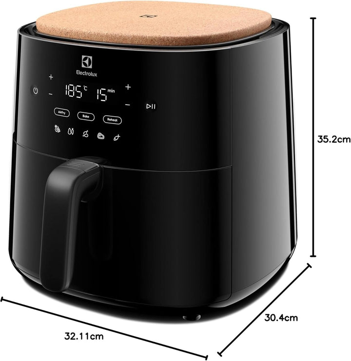 Electrolux Airfryer Serie 700 EAF5B, Braten, Grillen oder Backen, gesünderes frittiertes Essen koche
