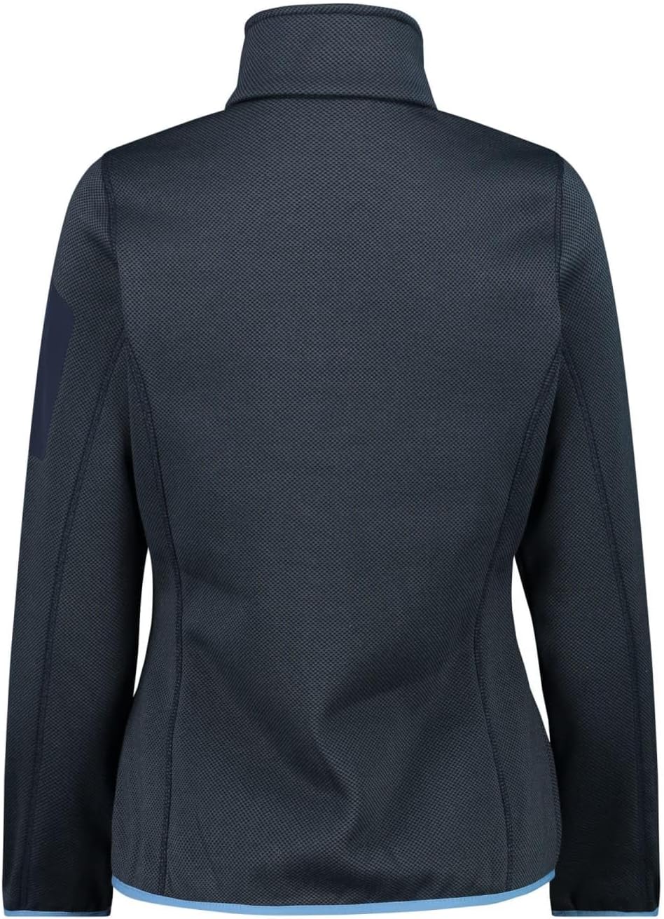 CMP Damen Strick Fleece Jacke Fleecejacke Fleecepullover XXS B. Blue-Niagara, XXS B. Blue-Niagara