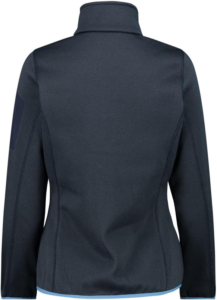 CMP Damen Strick Fleece Jacke Fleecejacke Fleecepullover XXS B. Blue-Niagara, XXS B. Blue-Niagara
