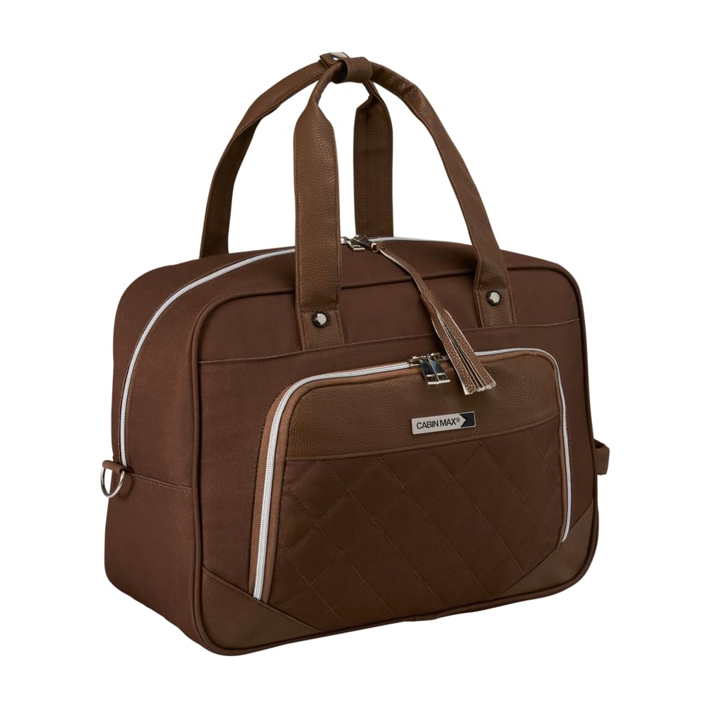 Cabin Max Vela 40x30x20 Untersitz-Kabinentasche für Reisen – Handgepäcktasche mit Trolley-Aufsteckfu