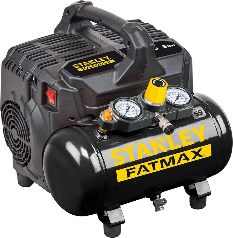 STANLEY FATMAX Silent Air Compressor DST 101/8/6SI - Silent Compressor - 59