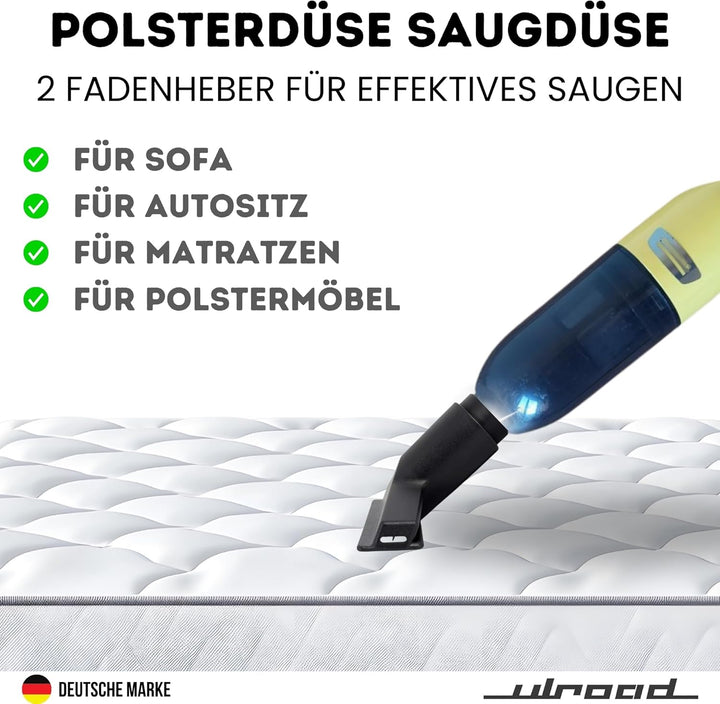 Staubsauger Düsen Set kompatibel mit Kärcher CVH Handstaubsauger HANDSAUGER I CVH1 CVH2 CVH3 Düse Bü