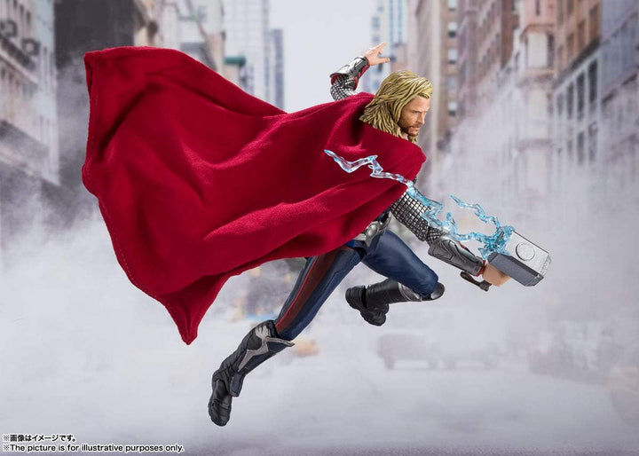 Sconosciuto 179434 – Marvel Avengers – Sh Figuarts – Thor 15 cm, Mehrfarbig, One Size