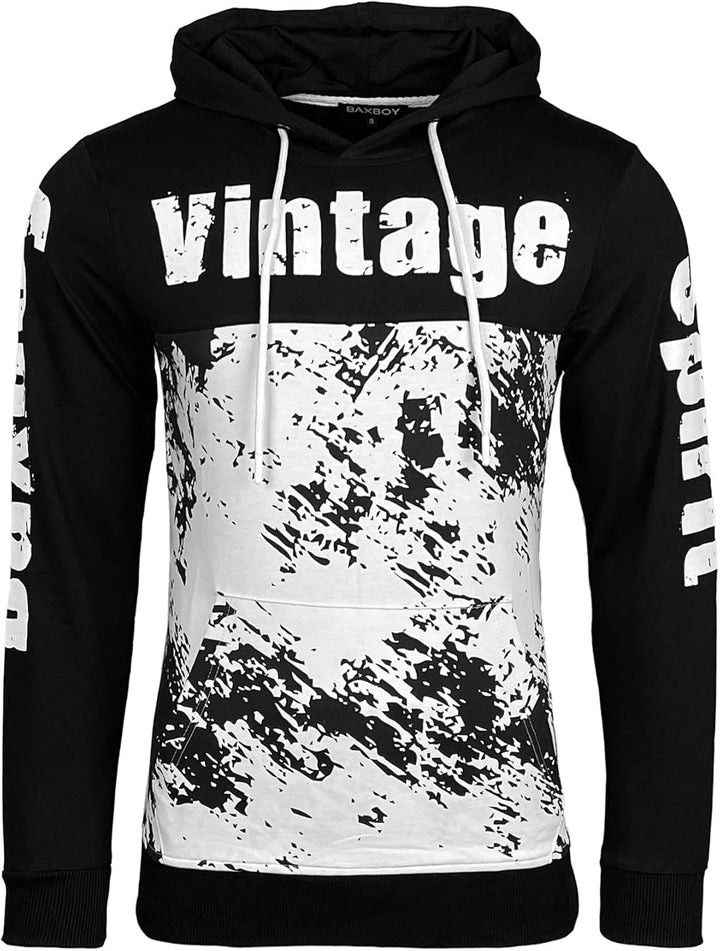 Herren Pullover Hoodie Sweatjacke Longsleeve Sweatshirt Jacke Langarm Kapuzenpullover Hoody Sweater