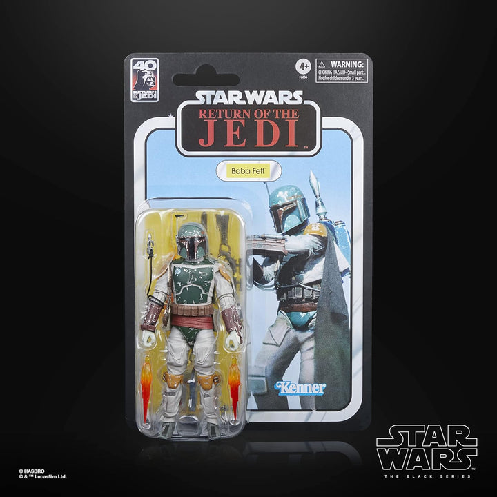 Star Wars The Black Series Boba Fett Action-Figur (15 cm) zu 40 Jahren Wars: Die Rückkehr der Jedi-R