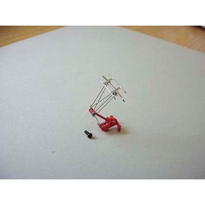 Piko 56156 - Stromabnehmer Hobby-Loks Metall-Unterarm rot
