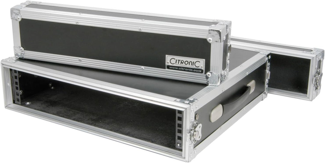 Citronic Rack: 2U Grösse 2U 19 Flight Case für Audio-Ausrüstung, 2U