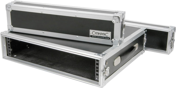 Citronic Rack: 2U Grösse 2U 19 Flight Case für Audio-Ausrüstung, 2U