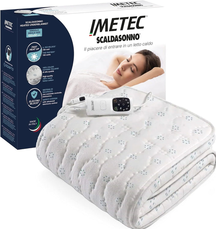 Scaldasonno Imetec Purity Cotone Antibatterico
