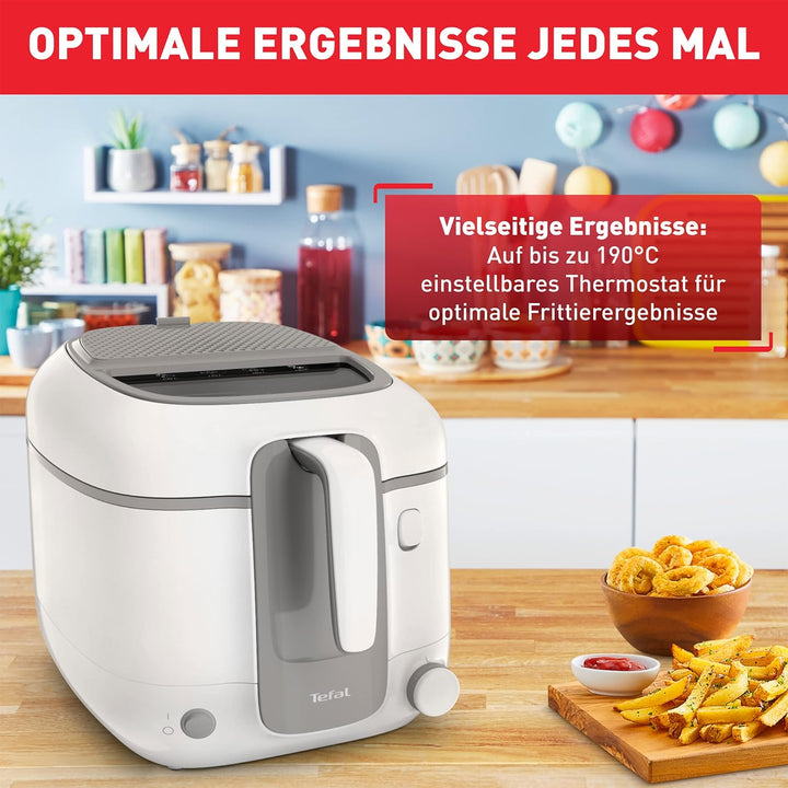 Tefal Fritteuse Super Uno Access FR3100 | Kapazität 2,2 L | Spülmaschinengeeignete Teile | Geruchsfi