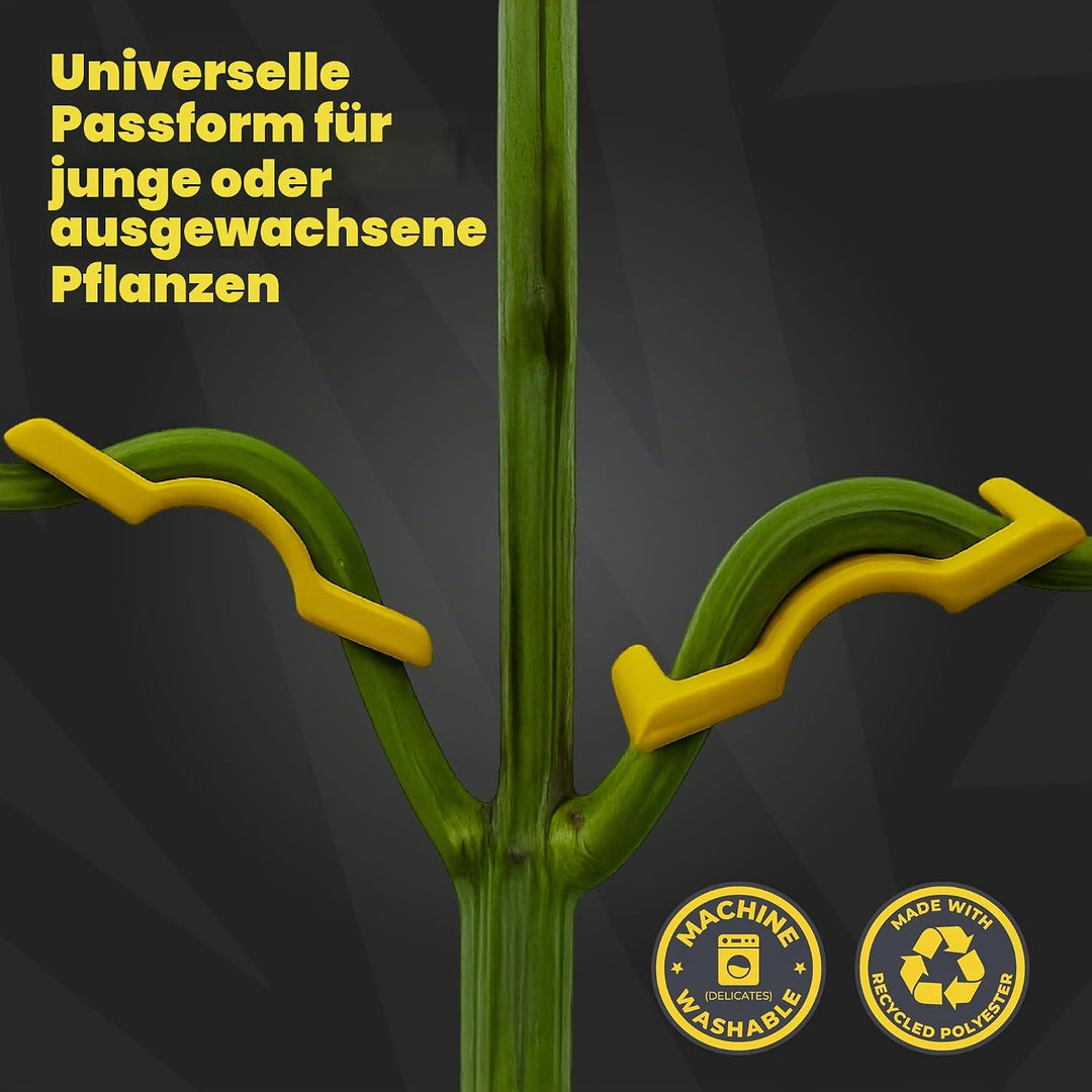 BudClips Trainings-LST-Clips, geringe Belastung, Schwarz, Universalgrösse, passend für jeden Zweig,