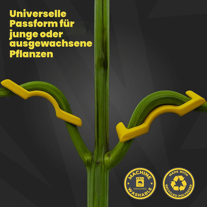 BudClips Trainings-LST-Clips, geringe Belastung, Schwarz, Universalgrösse, passend für jeden Zweig,
